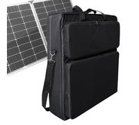 Genérico Almacenamiento para Paneles Solares,Estuche de Transporte Acolchado para Viajes | Bolsa Protectora Impermeable para Hogar Playa Jardín Camping Festival