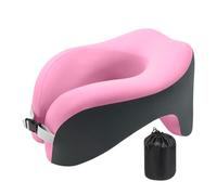 Genérico Almohada Cervical | Almohada Cervical en Forma de U | Soporte Descanso Material Viscoelástico para Viajes Avión Coche Camping Yoga Trabajo Escuela Eventos