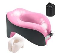 Genérico Almohada Cervical | Almohada para Siestas de Estudiantes | Viscoelástica con Desenble para Yoga, Avión, Apartamento, Camping y Cine en Casa