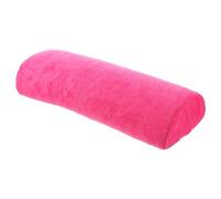 Genérico Almohada de Apoyo para Manos de Manicura Cojín Ergonómico Semicírculo Rosa Fucsia Soporte Portátil para Uñas Reposabrazos Cómodo para Técnicos de Uñas