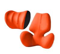 Genérico Almohada para el Cuello del Asiento del Coche - Almohadas Cervicales Y Lumbares para Asiento De Coche | Cojin De Espuma Viscoelastica para Soporte Lumbar En Sedan Camioneta Y Autocaravana