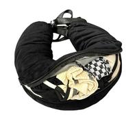 Genérico Almohadas Cervicales Rellenables De Viaje - Cojín Soporte Cervical,Almohada De Viaje con Almacenamiento para Ropa | para Mujeres Y Hombres Avión Vuelo Dormir Descanso Ejecutivo