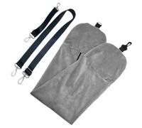 Genérico Almohadas Cervicales Rellenables De Viaje,Soporte Ergonómico Rellenable - Almohada De Viaje con Almacenamiento para Ropa - para Mujeres Y Hombres Avión Vuelo Dormir Descanso Ejecutivo