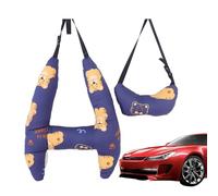 Genérico Almohadas de avión para viajes | Almohada de viaje en forma de H para - Almohadas cervicales lavables a máquina para dormir en viaje, almohada cómoda para cuello, comodidad