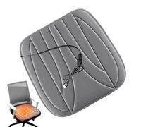 Genérico Almohadilla De Asiento Calefactada para Coche,Alfombrilla Calefactable Antideslizante USB | Térmica Antideslizante | para Camión SUV Remolque Tractor Hombres Mujeres Conductor