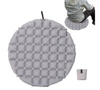 Genérico Almohadilla de Asiento Inflable,Cojín Inflable Suave - Colchoneta Impermeable Antihumedad Ligera para Escritorio Coche Silla De Ruedas Trabajo Residencia Picnic