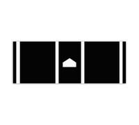 Genérico Almohadilla De Bateo De Béisbol Antideslizante, Uso Multideporte, 1 Pieza, Tapete De Práctica De Postura De Bateo Portátil, Tapete De Teo De Béisbol, Diseño Antideslizante, para Exteriores