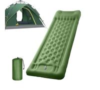 Genérico Almohadilla de Camping para Dormir,Colchon Inflable De 11 Cm De Grosor | Almohadilla de Camping con Bomba de Pie Integrada - para Senderismo Viajes Aire Libre Tienda De Campana Coche