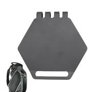 Generico Almohadilla de la de Golf magnética de Metal - Puerta de Equipo Duradero, Plataforma de Acceso Rápido | Organizador de Golf de Nivel Industrial para Herramientas de Golf, Gran Reg