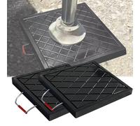 Genérico Almohadilla estabilizadora para grúa, Almohadillas niveladoras universales para vehículos recreativos, para grúa de Remolque, Gato de Alta Resistencia, Plataforma apilable, 2 4 6 Piezas, ALM