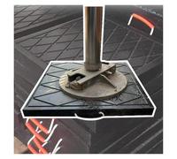 Genérico Almohadilla estabilizadora Universal para grúas y vehículos recreativos, Almohadillas de nivelación para grúas de Remolque, Plataforma apilable para Gatos hidráulicos de Alta Resistencia, al