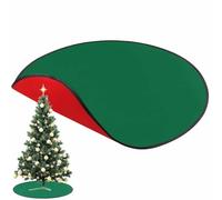Genérico Almohadilla para Árbol De Navidad - Tapete Protector Impermeable para Pisos | Almohadilla para Soporte De Árbol De Navidad | Alfombra Protectora Verde para Navideñas Y Exhibición