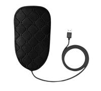 Genérico Almohadilla para Asiento de Motocicleta: 2 Almohadillas térmicas Antideslizantes de Temperatura, cojín eléctrico de Invierno para Motocicleta, de Asiento Impermeable, Accesorio de conducción