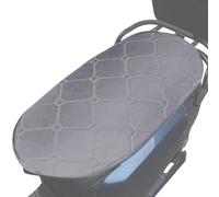 Genérico Almohadilla para Asiento De Motocicleta Almohadilla Térmica con 2 | Alfombrilla De Asiento De Moto Con Calefacción Para Invierno Para Clima Frío Scooter Moto De Nieve Pasajeros Gris Motocicleta