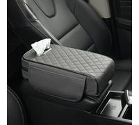 Genérico Almohadilla reposabrazos para vwGolf GTI Mk7 2012-2020, Funda Consola Espuma viscoelástica, Cuero Transpirable, Antideslizante, para Coche SUV
