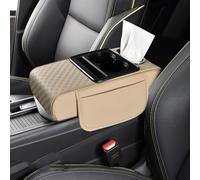 Genérico Almohadilla reposabrazos paraAston Martin Valkyrie 2010-2026, Funda reposabrazos Espuma viscoelástica con portavasos, Cuero Transpirable, Antideslizante, para Todo Coche.
