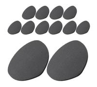 Genérico Almohadillas Antideslizantes de Silicona 6 Pares Protectores Negros Resistentes al Desgaste y Reducción de Ruido para Zapatos y Tacones Altos para Entornos de Oficina