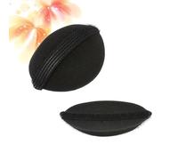 Genérico Almohadillas de Esponja para Peinar el Cabello 2 Piezas, Accesorio para Rizos y Volumen, Material Nylon y Esponja, Adecuado para Cabello Grueso y Largo