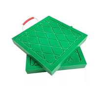 Genérico Almohadillas estabilizadoras para Camiones utilitarios con asa - Almohadilla de Aterrizaje Impermeable para Gato estabilizador con Superficie Texturizada - Almohadillas de Bloques Verdes par