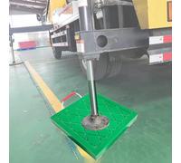 Genérico Almohadillas estabilizadoras para Camiones utilitarios con asa - Almohadilla de Aterrizaje para Gato estabilizador Impermeable con Superficie Texturizada - Almohadillas Verdes para Gato de c