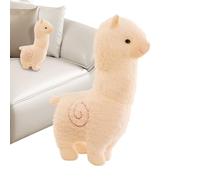 Genérico Alpaca Plush Toy - 28cm Soft Stuffed Animal & Hug Pillow | Stuffed Alpaca | Llama Plush Doll For Teens & Adults | Birthday, Home, Cuddly Pluşhies, Realistic Alpacas