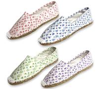 Genérico Alpargatas Boda Corazones Surtidas 4 Colores (Caja 24 Pares) (Regalo de Bolsita + Tarjeta + Cuerda) Detalles de Boda Comprar Online 35018