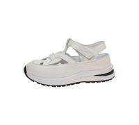 Genérico alpargatas mujer sandalias blancas mujer Chanclas Moda Ortopedicas suela antideslizante Comodas Tela Elegantes de Dedo Señora Verano Playa Trekking