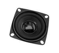 Genérico Altavoces Cuadrados de 53 mm, subwoofer, sensibilidad de 4 Ω, potentes Altavoces de para Dispositivos de Sonido portátiles, mejoran Disfrute de la música