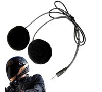 Genérico Altavoces para Cascos De Motocicleta,Audífonos para Motocicleta - Equipo Deportivo para Esquí, Ciclismo, Motonieves, Motocross, Motocicleta y Snowboard
