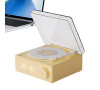 Genérico Altavoces para Tocadiscos,Altavoces para Tocadiscos | Altavoz del con el Altavoz inalámbrico del Despertador | inalámbricos de Viaje, Vertical para Playa, Patio, Dorm