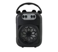 Generico Altavoz de ducha portátil Pro - certificado, impermeable, con, clip | Micrófono integrado, sonido cristalino, graves ricos, autonomía de reproducción de 12 horas, So