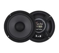 Genérico Altavoz de Estéreo para Coche Yiye Lang 6 5 Pulgadas Coaxial 2 Vías 600W Subwoofer 1 Par Sonido