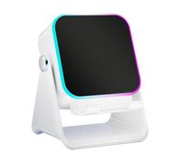 Generico Altavoz De Inducción Para Teléfono | Plegable Con Luz | Altavoz Con Soporte Para Teléfono Y Cargador Inalámbrico De 10W | Para Oficina Casa Cumpleaños Viaje Hombres Mujeres