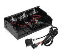 Genérico Altavoz del Panel Frontal de PC Negro Sonido Claro y Conexión a Múltiples Dispositivos, Material Abs y Componentes Electrónicos para Uso en Computadora