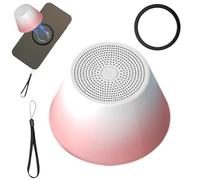 Generico Altavoz magnético para telefono - Altavoz inalámbrico de 1.97x1.97x1.48 pulgadas, para altavoces magnéticos ajustables, soporte para mini smartphone 2 en 1 | Soportes portátiles para tel fono