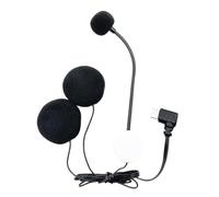 Genérico Altavoz para Casco De Motocicleta: Auriculares De Audio De Media Cara para Una Comunicación De Sonido Clara Durante La Conducción, Diseño con De Colocación De Montaje En El Casco, MICR