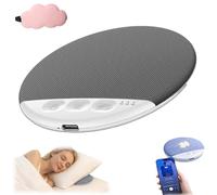 Genérico Altavoz Plano Almohada, 200mAh Bluetooth 6.0, USB Ruido Blanco y Temporizador de Sueño, Reproductor de CD para Música y Audiolibros Antes de Dormir, para Noches Tranquilas (Gris)