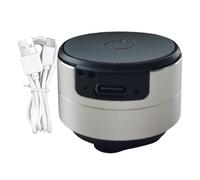 Generico Altavoz portátil de conducción ósea - Dispositivo estéreo, diseño resistente al agua | Altavoces envolventes de 360 °, viaje, sueño, camping, cocina, baño, altavoz recargable para