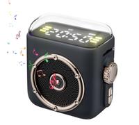 Genérico Altavoz Portátil | Máquina de Sonido Magnético,Altavoz de Viaje con Clip para la Espalda | para Habitación De Estudio Automóvil Picnic Fiesta Viaje Playa Fitness Entrenamiento