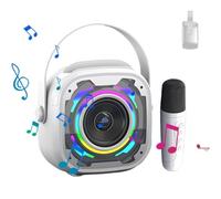 Genérico Altavoz y micrófono para Eventos, micrófono y Conjunto de Altavoces - Combo de Altavoces de micrófono,Equipo de grabación, Dispositivos de Canto, Amplificador Musical para Fiesta Familiar