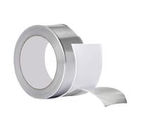 Genérico Aluminium Foil Tape HVAC Foil Tapes Adhesive Insulation Tape For Insulating And Sealing Ducts Heat Resistant