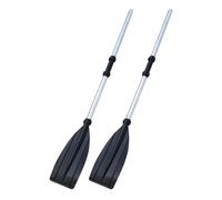 Genérico Aluminium Kayak Paddles - Pair Lightweight Boat Oars, Adjustable Canoeing Paddles, River Tubing Water Sports Equipment | Strong Adult Paddle Set For Kayak Rafting Rowing Adventure Trips