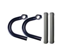Genérico Aluminum Alloy Bike Bar Ends, Bicycle Handlebar End Extensions