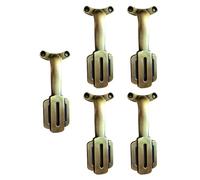 Genérico Aluminum Connector, Ceiling Replacement Parts, 5 Piece Mounting Support Holder with Strong Fix, Alloy Repair Accessory, Practical Design with Stable Fit, Hardware for Home Bedroom