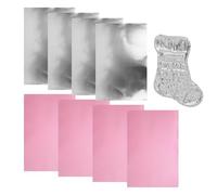 Generico Aluminum Crafting Foil | 8 Pieces 0.07mm Craft Supplie,Wide Sheets for Embossing,Christmas Birthday Holiday Art Projects Statue Repair Home School Women Beginners