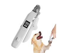 Genérico Amoladora Eléctrica de Uñas para Mascotas - Recargable, con Luz LED y Motor Silencioso | Lijadora de Patas con Cuidado,para Amantes de Animales y Familias