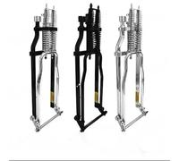 Genérico Amortiguador de Horquilla Delantera Doble, suspensión Estilo Vintage for Bicicletas con Ruedas de 26 Pulgadas