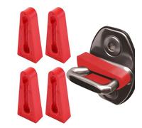 Genérico Amortiguador De Puerta De Coche - Amortiguador De Sonido De Bloqueo, Cojín De Goma con Absorción De Impactos Resistente, Reductor De Ruido De Vibración, Ideal para Vehículos, Coches, Cami