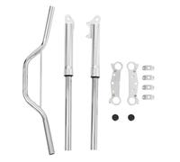 Genérico Amortiguador delantero todoterreno pequeño, suspensión delantera de moto de cross, 1 set, aleación de aluminio, control de amortiguación de precisión, instalación rápida para