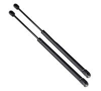 Genérico Amortiguador portón Coche para Jeep para Liberty 2002-2007 | El nitrógeno alta presión trasero 2 piezas acero inoxidable negro proporciona empuje estable